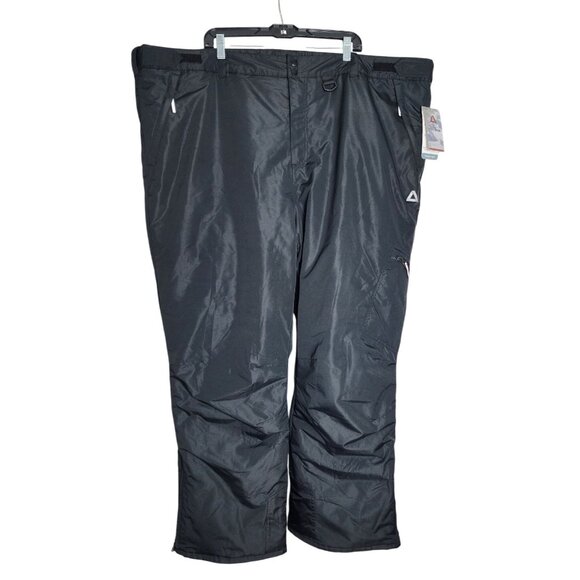 Tec-One Explorer 4XL Core Ski/Snowboarding Pants – Black, Water Resistant - Picture 1 of 16